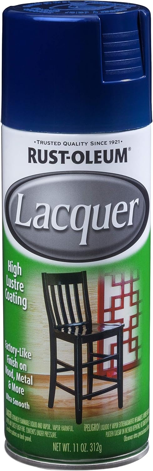 image:imageRustOleum 19068306PK Lacquer Spray Paint 11 oz Gloss Clear 6 PackNavy