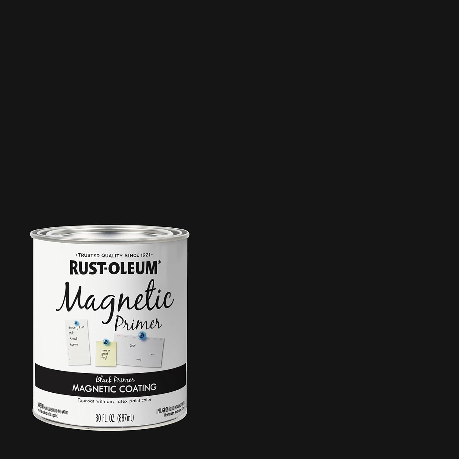 image:imageRustOleum 247596 Magnetic Primer 30 oz Black1
