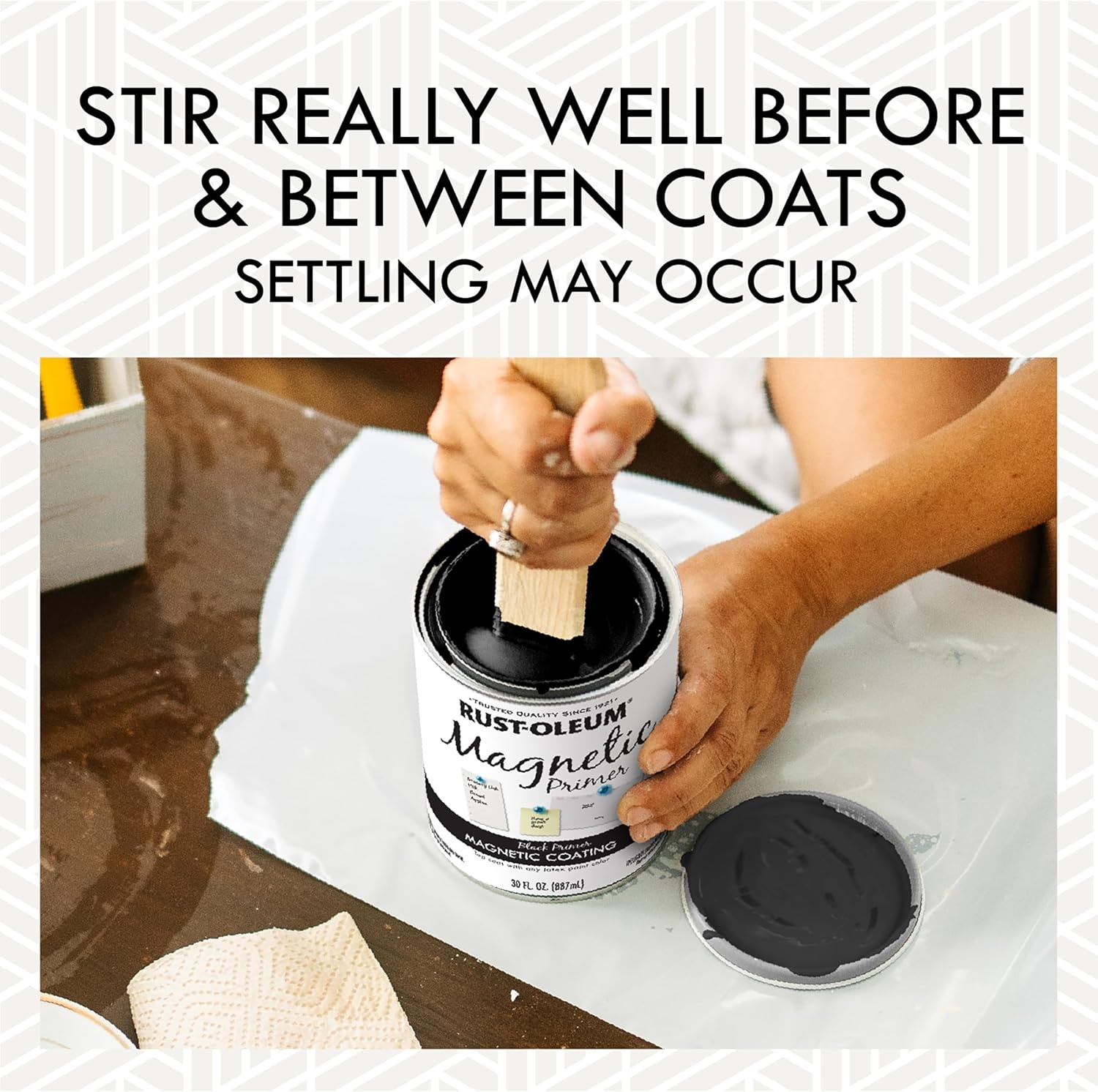 image:imageRustOleum 247596 Magnetic Primer 30 oz Black1