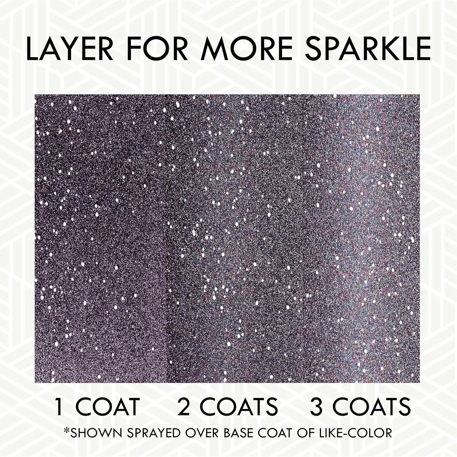 image:imageRustOleum 3426076PK Specialty Glitter Spray Paint 1025 oz Purple MultiColor 6 PackPurple MultiColor