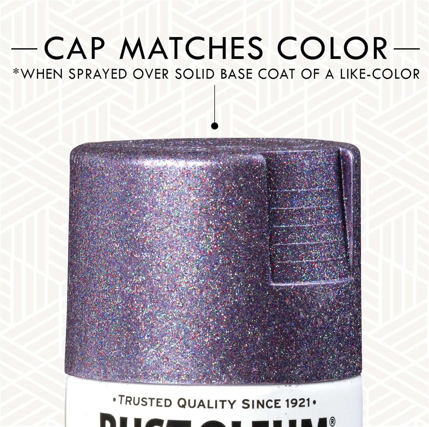 image:imageRustOleum 3426076PK Specialty Glitter Spray Paint 1025 oz Purple MultiColor 6 PackPurple MultiColor