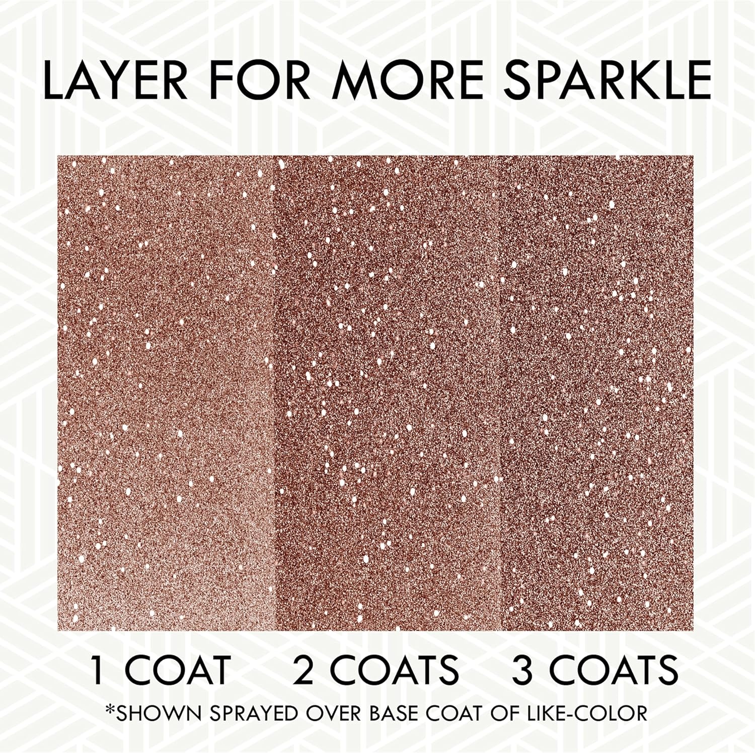 image:imageRustOleum 3426076PK Specialty Glitter Spray Paint 1025 oz Purple MultiColor 6 PackRose Gold