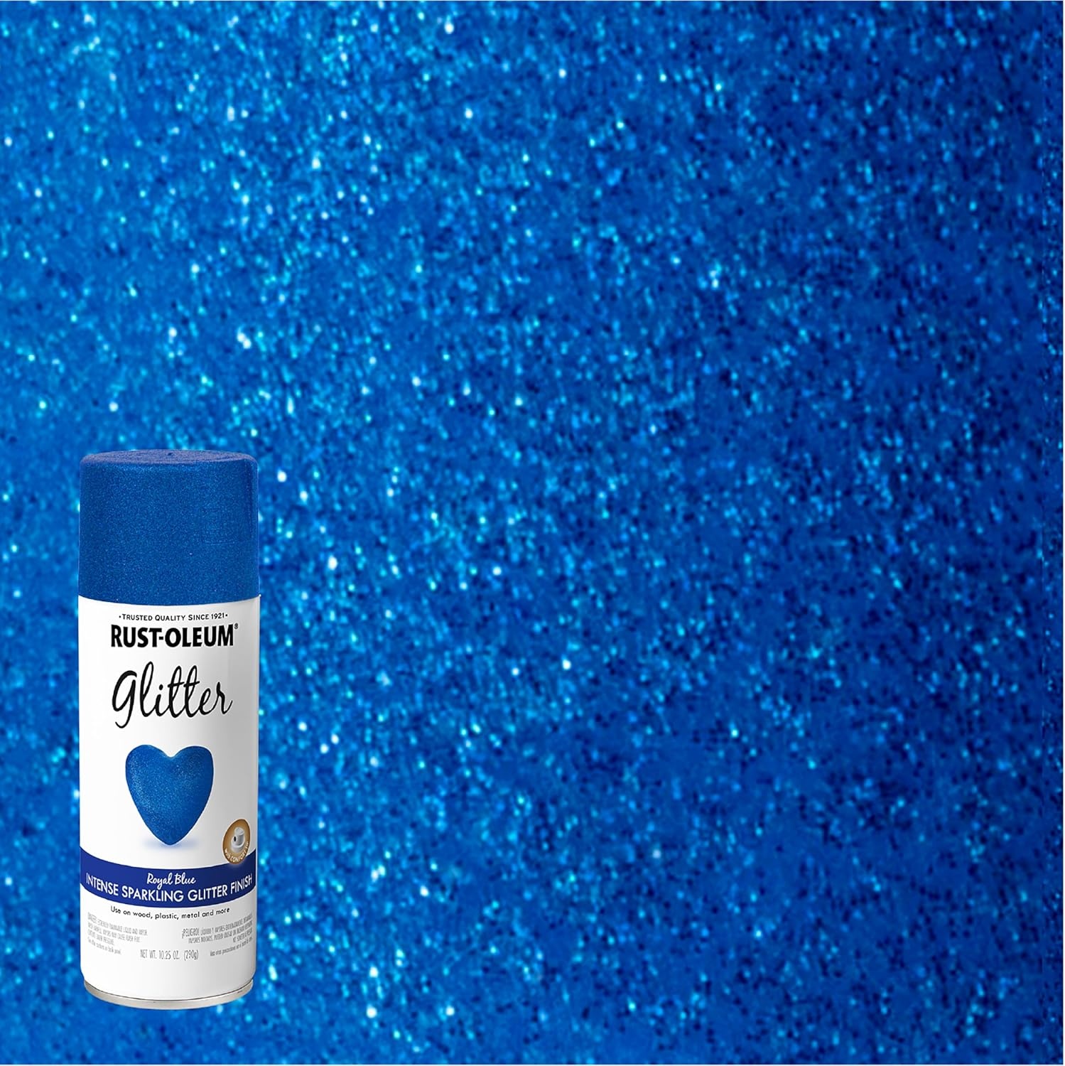 image:imageRustOleum 3426076PK Specialty Glitter Spray Paint 1025 oz Purple MultiColor 6 PackRoyal Blue