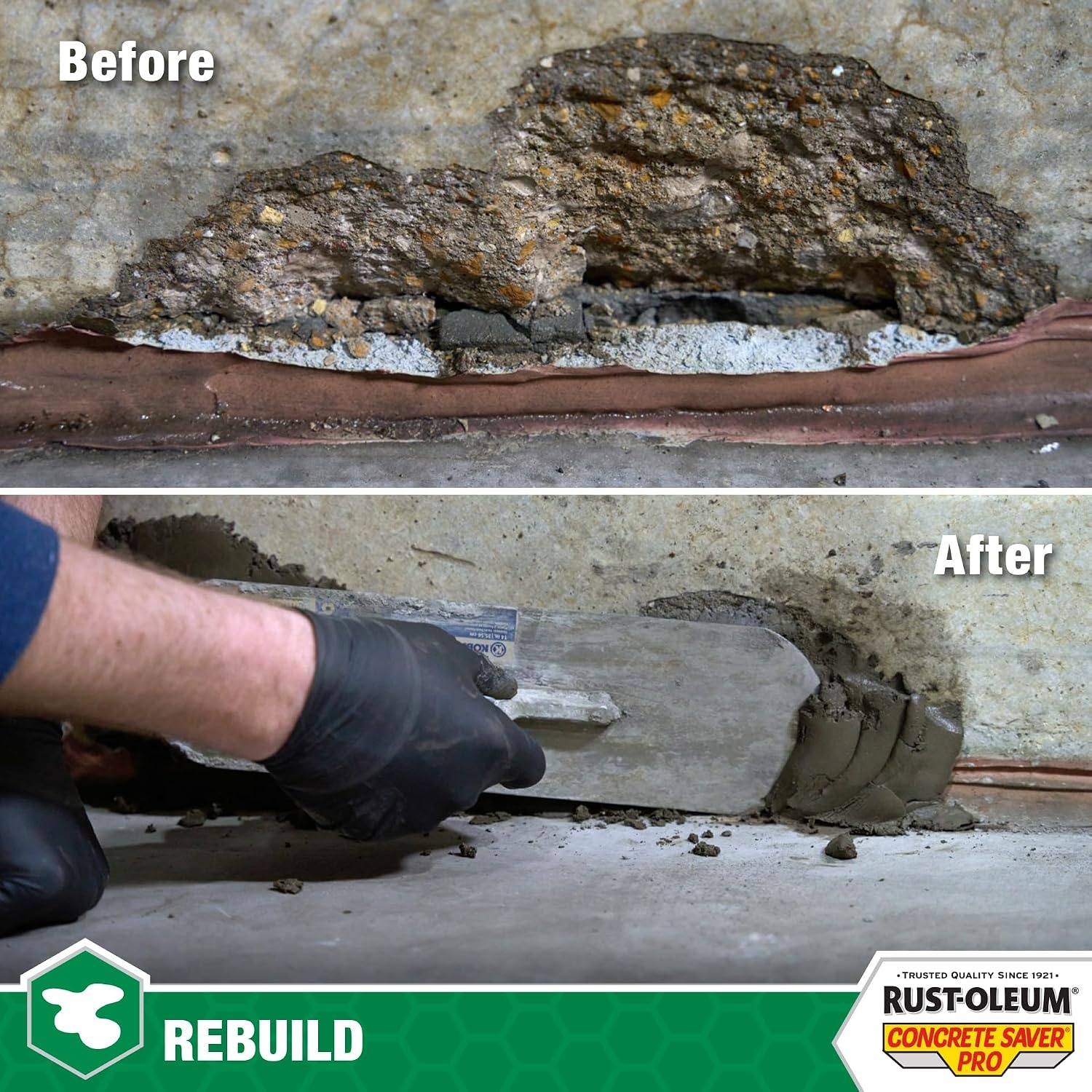 image:imageRustOleum Concrete Saver Pro Hydraulic Cement 20 lb Gray1