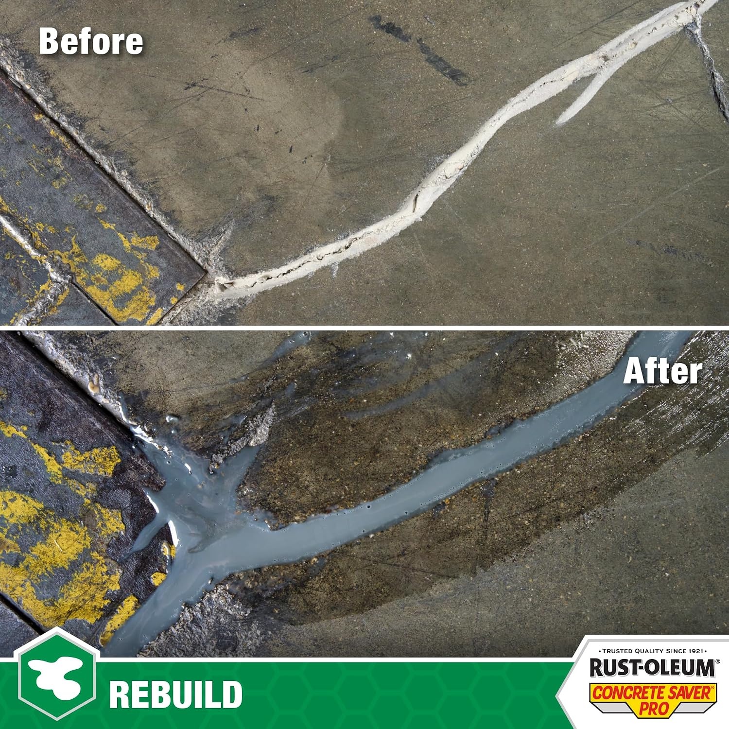 image:imageRustOleum Concrete Saver Pro Instant Concrete Repair Gallon Gray1