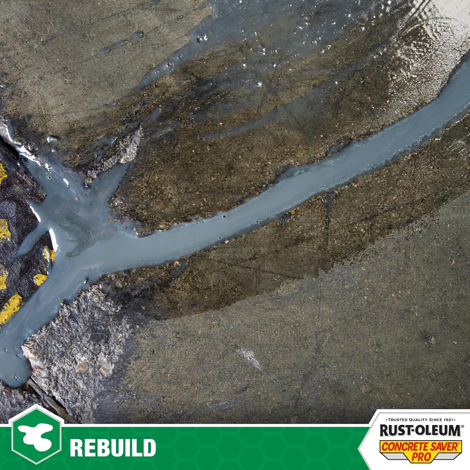 image:imageRustOleum Concrete Saver Pro Instant Concrete Repair Gallon Gray1