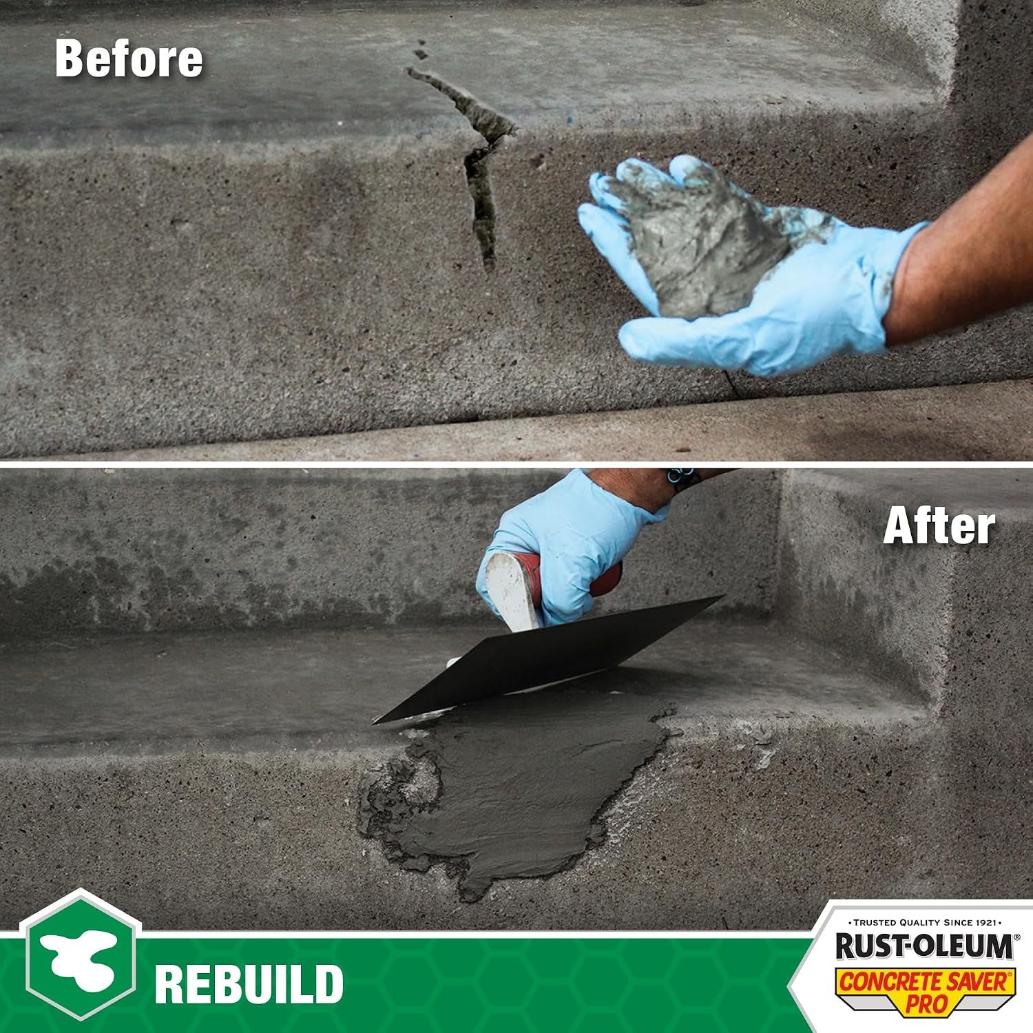 image:imageRustOleum Concrete Saver Pro Structural Concrete Repair 3 lb Gray