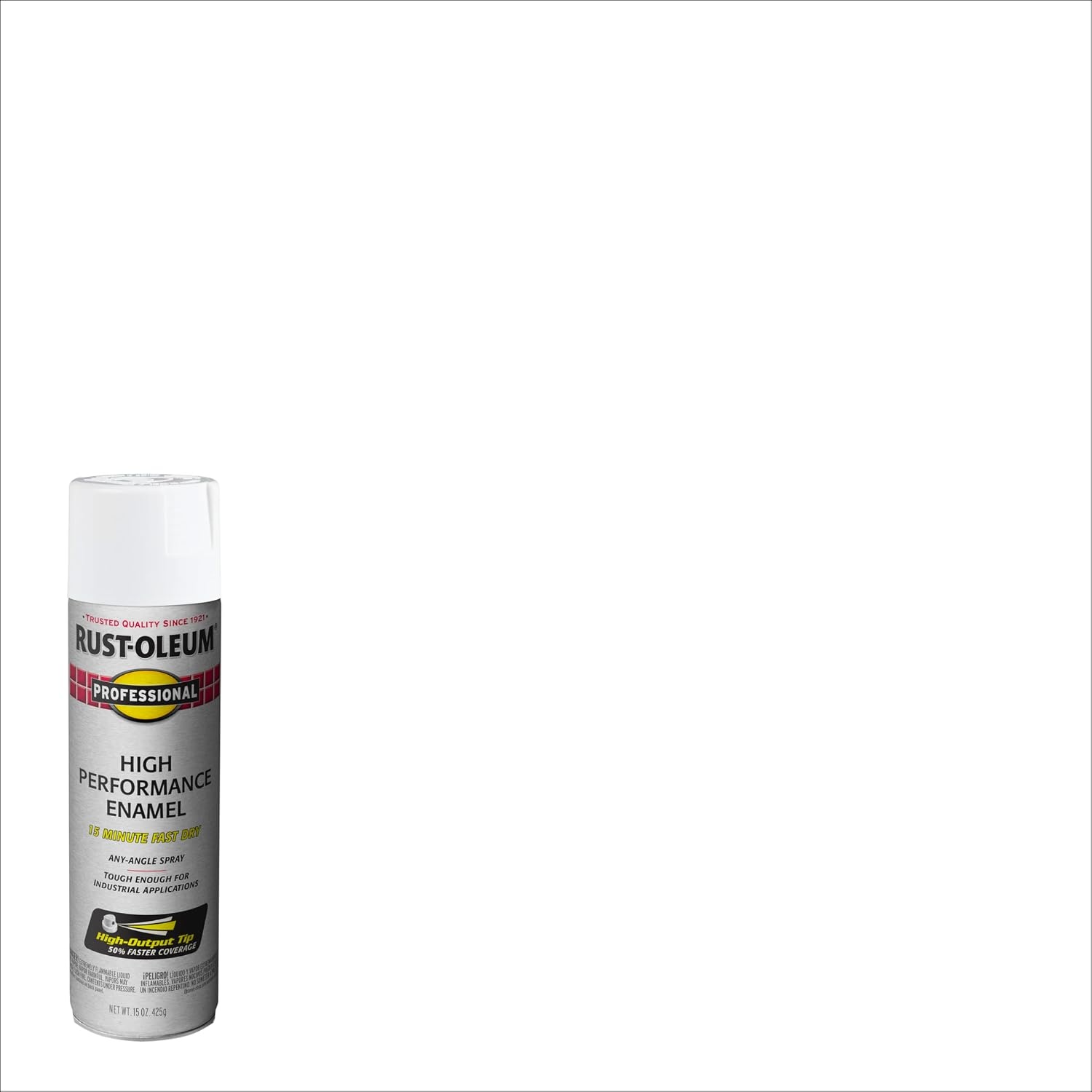 image:imageRustOleum Professional High Performance Gloss White Spray Paint Rust Prevention Corrosion Resistant Coating Industrial Maintenance Any Angle Spray Metal Equipment Protection 15 ozGloss White