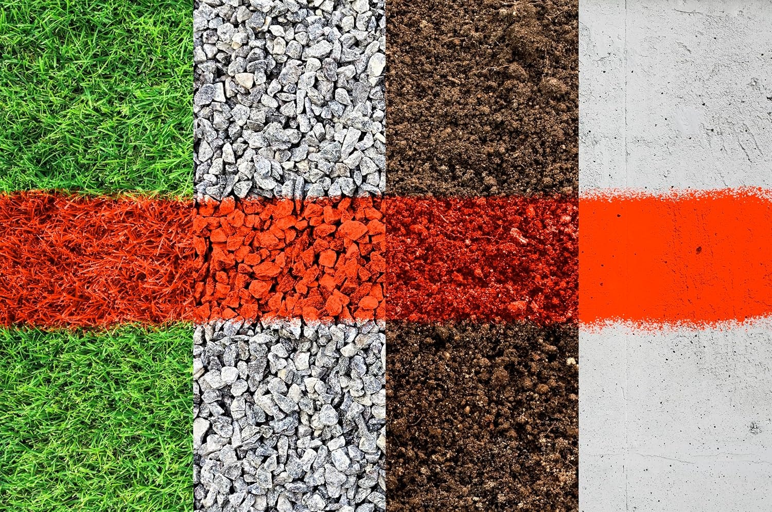 image:imageRustOleum Professional Mega Size Inverted Marking RedOrange Spray Paint Large Area Marking Quarter Mile Coverage Construction And Utility Marking Fewer Can Changes 26 ozFluorescent Orange