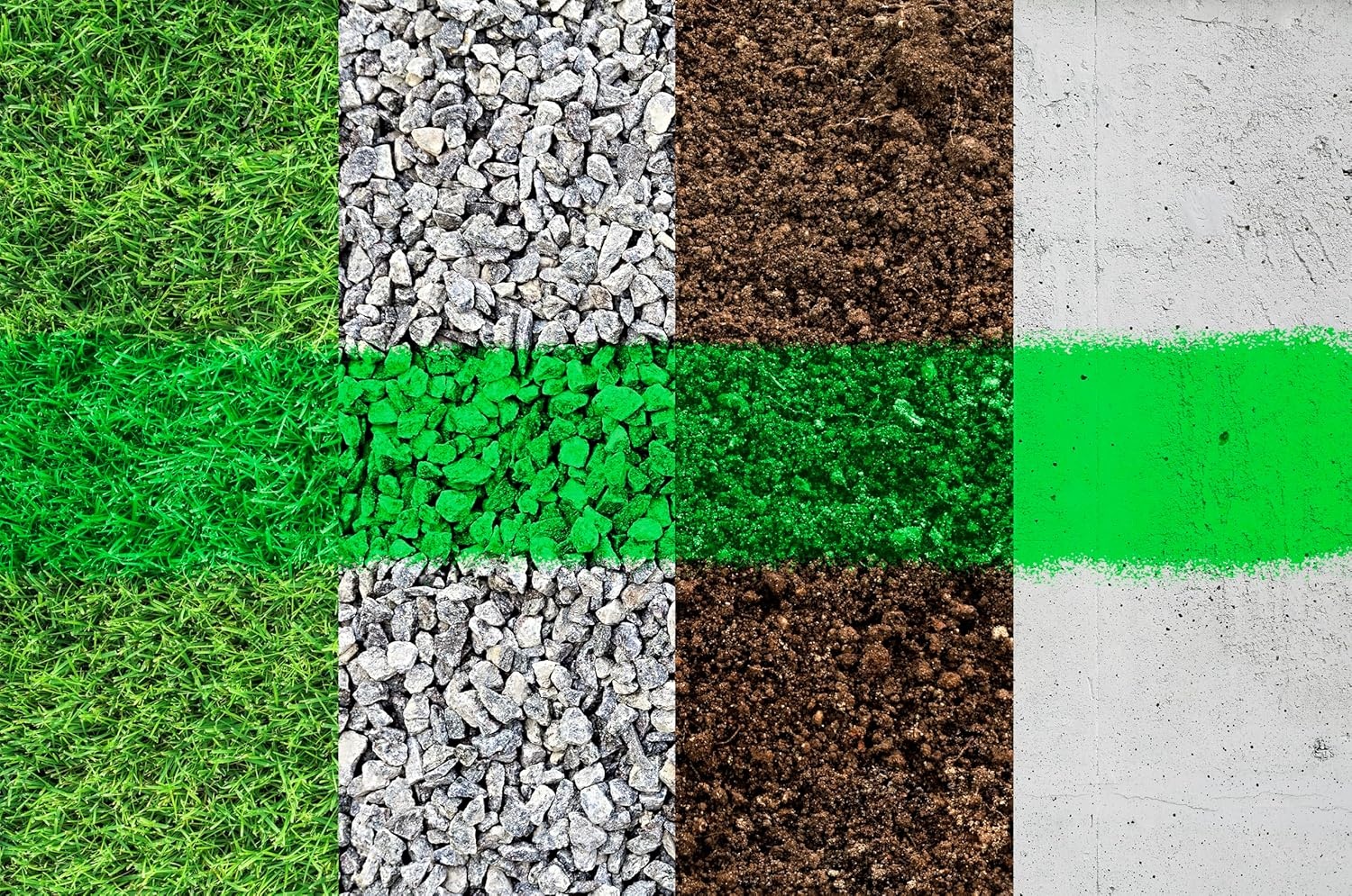image:imageRustOleum Professional Mega Size Inverted Marking RedOrange Spray Paint Large Area Marking Quarter Mile Coverage Construction And Utility Marking Fewer Can Changes 26 ozFluorescent Green