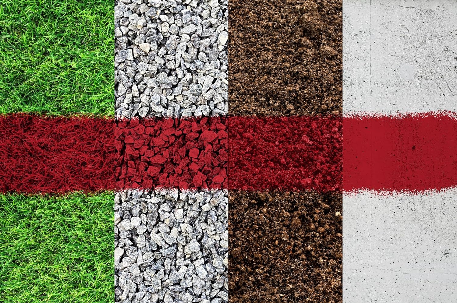 image:imageRustOleum Professional Mega Size Inverted Marking RedOrange Spray Paint Large Area Marking Quarter Mile Coverage Construction And Utility Marking Fewer Can Changes 26 ozSafety Red