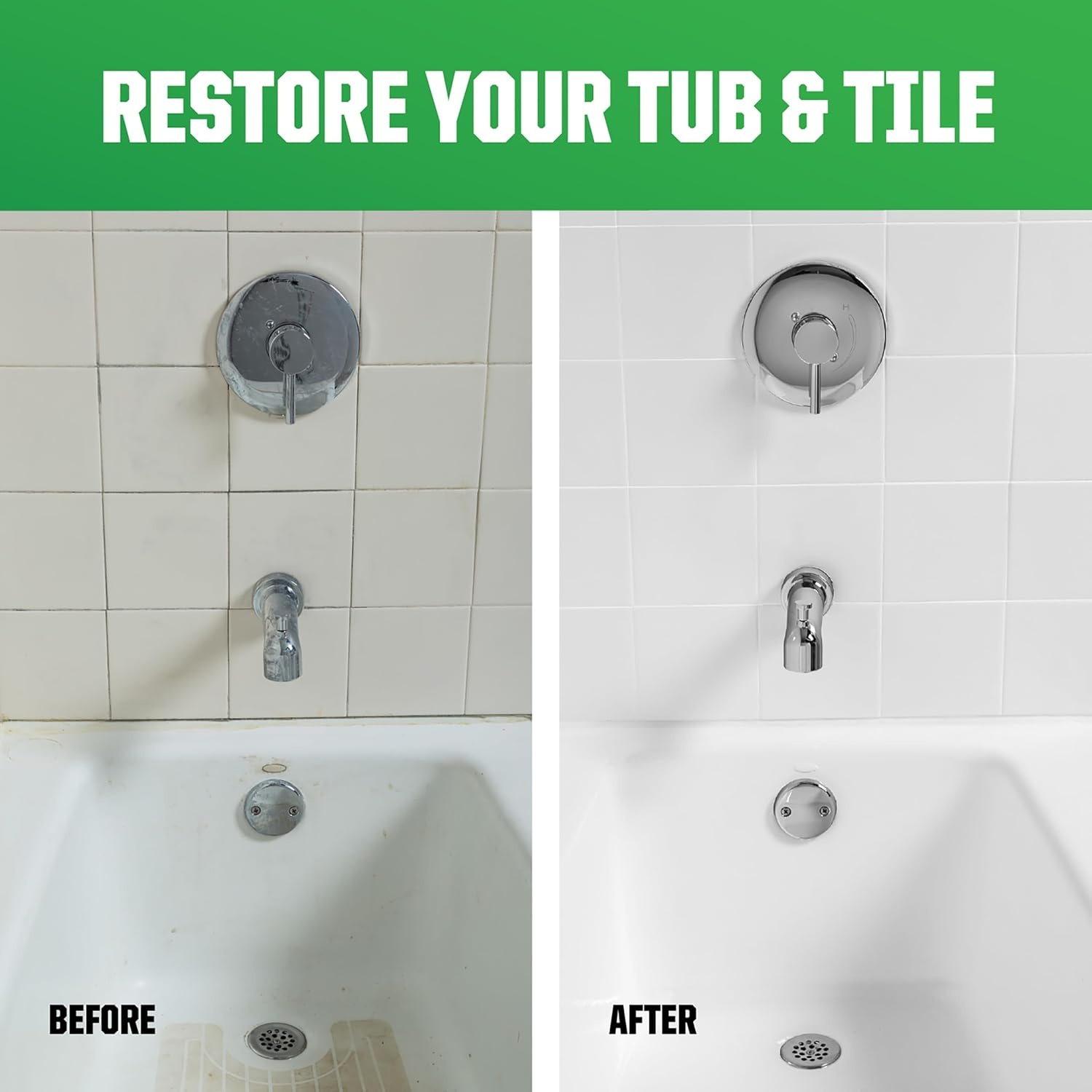 image:imageRustOleum Tub amp Tile White Spray Paint Bathroom Surface Refresh Ceramic Porcelain Fiberglass Moisture Resistant Finish 12 OzWhite