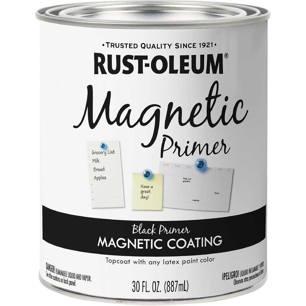 image:imageRustOleum 247596 Magnetic Primer 30 oz Black1