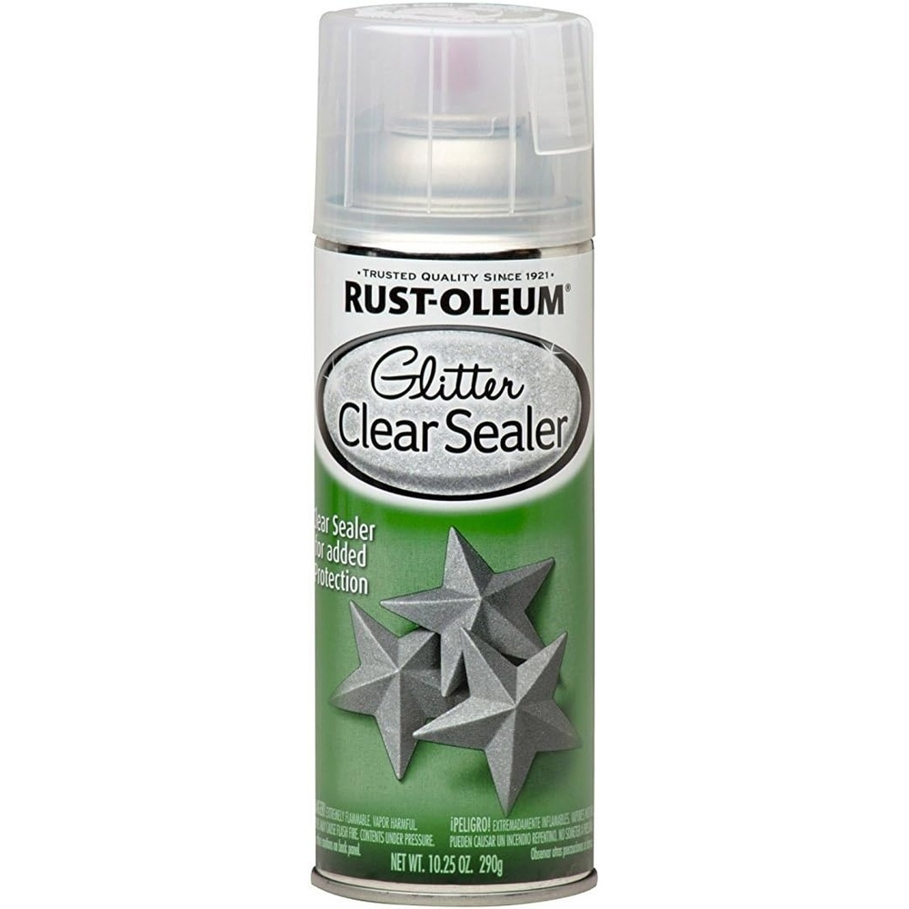 image:imageRustOleum 3426076PK Specialty Glitter Spray Paint 1025 oz Purple MultiColor 6 PackClear Sealer