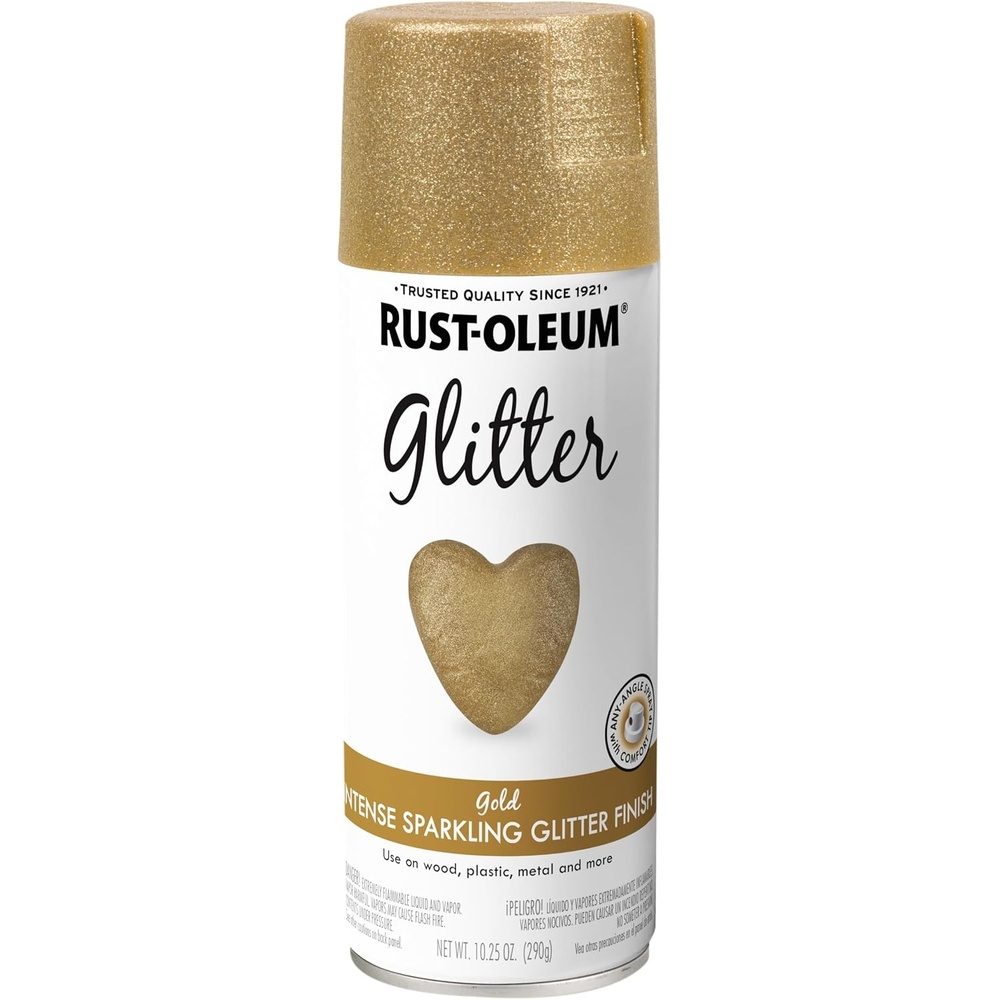 image:imageRustOleum 3426076PK Specialty Glitter Spray Paint 1025 oz Purple MultiColor 6 PackGold
