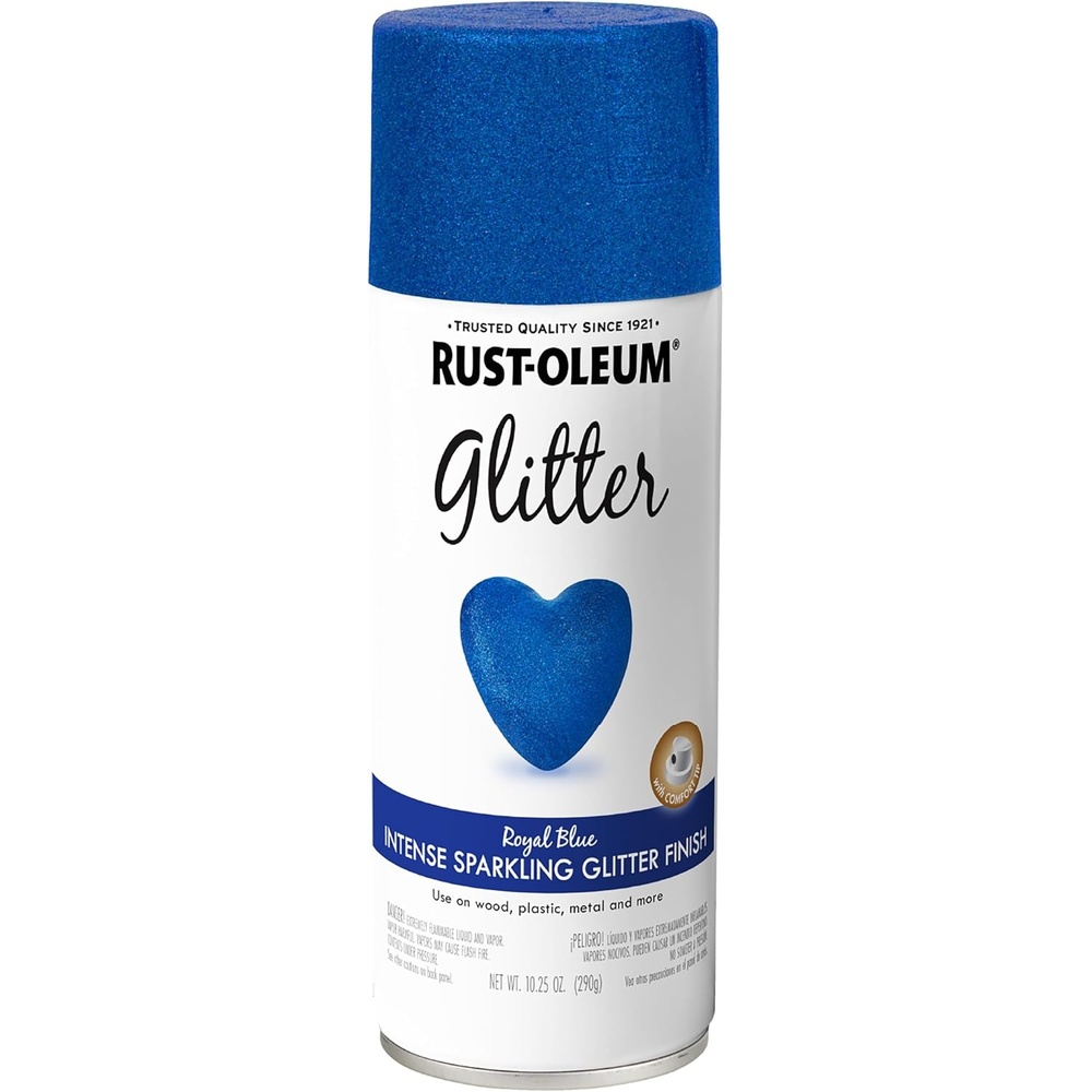 image:imageRustOleum 3426076PK Specialty Glitter Spray Paint 1025 oz Purple MultiColor 6 PackRoyal Blue