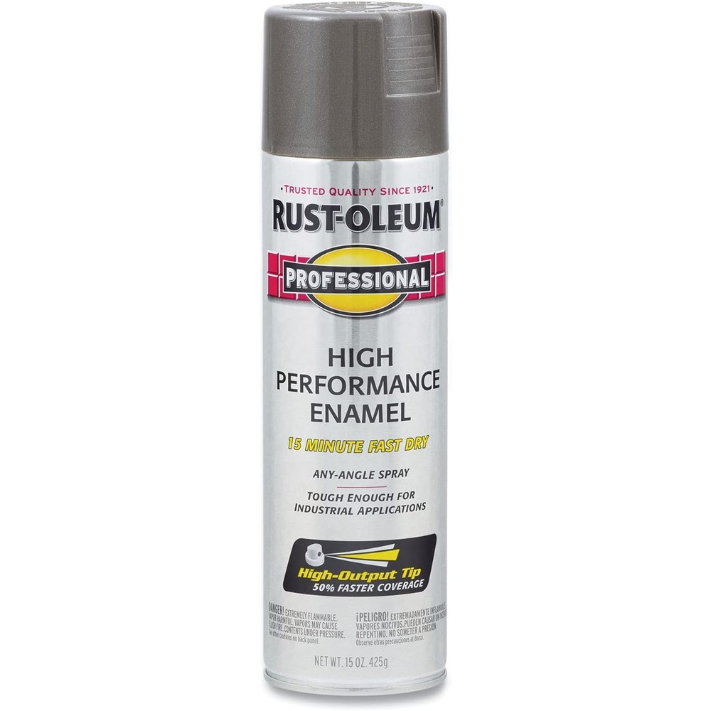 image:imageRustOleum Professional High Performance Gloss White Spray Paint  Rust Prevention Corrosion Resistant Coating Industrial Maintenance Any Angle Spray Metal Equipment Protection 15 ozGloss Dark Machine Gray