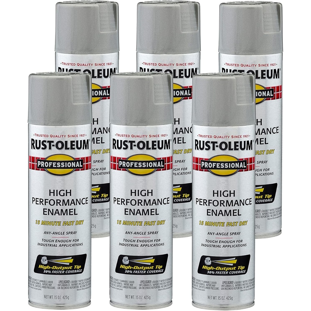 image:imageRustOleum Professional High Performance Gloss White Spray Paint  Rust Prevention Corrosion Resistant Coating Industrial Maintenance Any Angle Spray Metal Equipment Protection 15 ozGloss Light Machine Gray