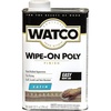 image:imageWatco Satin Clear WipeOn Polyurethane Finish  Thin Even Build Durable Protection Against Wear Ideal For Interior Wood Surfaces QuartSatin