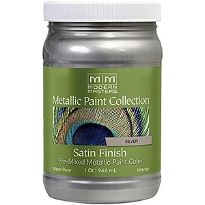Modern Masters Satin Silver Metallic Paint(4)