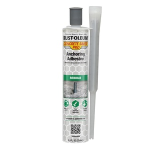 Rust-Oleum Concrete Saver Pro Anchoring Adhesive, 8.6 oz, Limestone