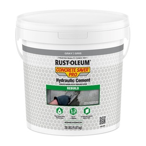 Rust-Oleum Concrete Saver Pro Hydraulic Cement, 20 lb, Gray(1)