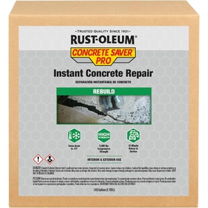 Rust-Oleum Concrete Saver Pro Instant Concrete Repair, Gallon, Gray(1)