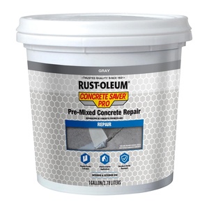 Rust-Oleum Concrete Saver Pro Pre-Mixed Concrete Repair, Gallon, Gray